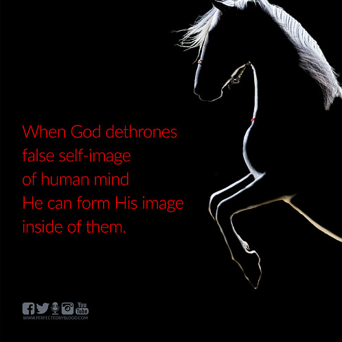 false self-image my kingdom is not of this world quote