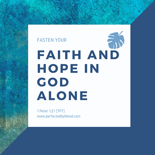 Bible verses about faith and hope